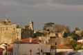 Vue sur le château de Clisson